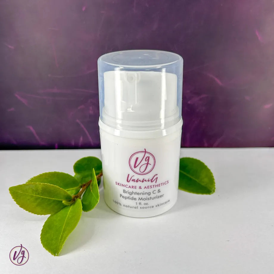 Brightening C and Peptide Moisturizer (1oz/30ml)